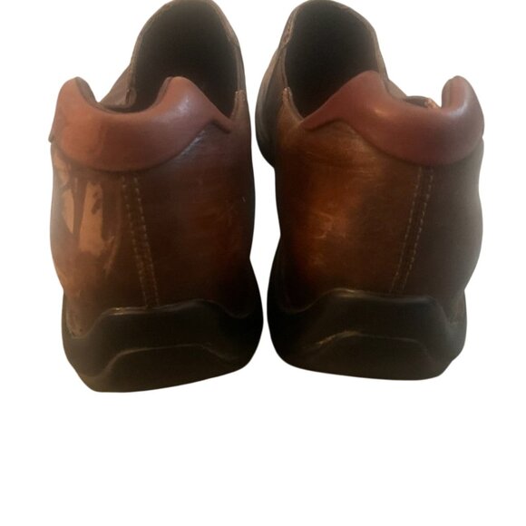 COLE HAAN LEATHER MEN'S SLIP ON LOAFERS SHOES CHESTNUT 9.5 M - Picture 5 of 9